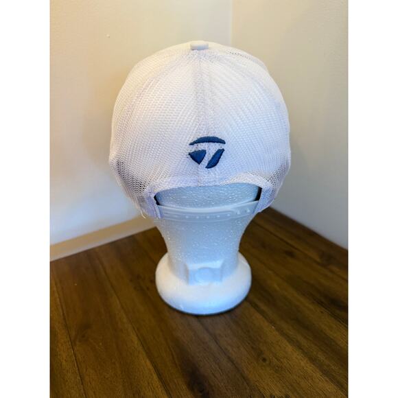 Taylor Made White Trucker Hat Adjustable - Picture 3 of 4
